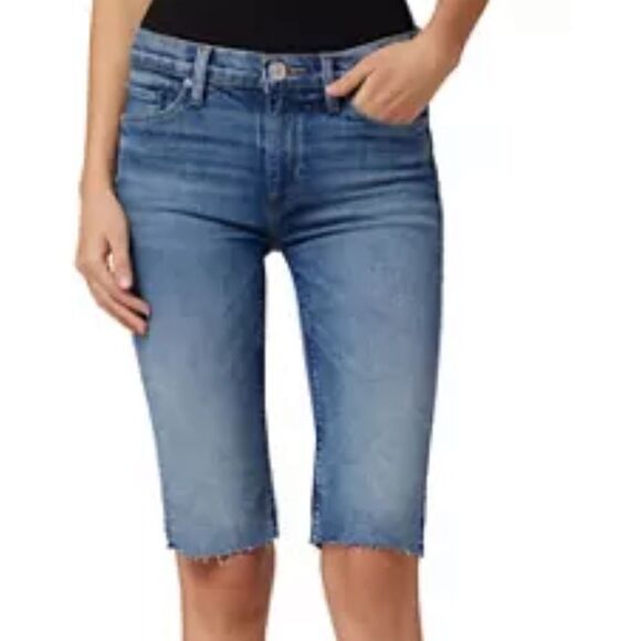 Hudson Byron Mid Rise Bermuda Shorts size 28 - Picture 1 of 11